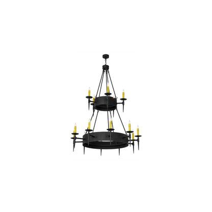 Thorndike 15 Light 50" Wide Taper Candle Style Chandelier
