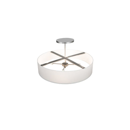 Cilindro 4 Light 36" Wide Semi-Flush Drum Ceiling Fixture