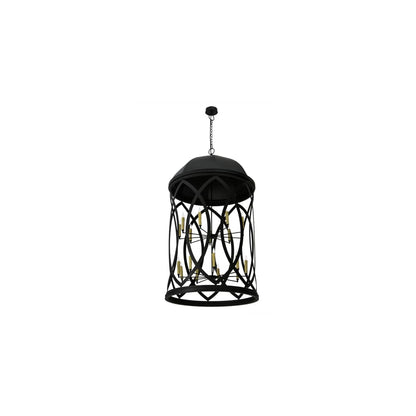 Grafton 18 Light 42" Wide Taper Candle Pendant