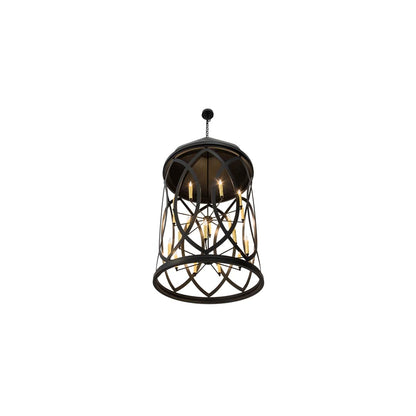 Grafton 18 Light 42" Wide Taper Candle Pendant