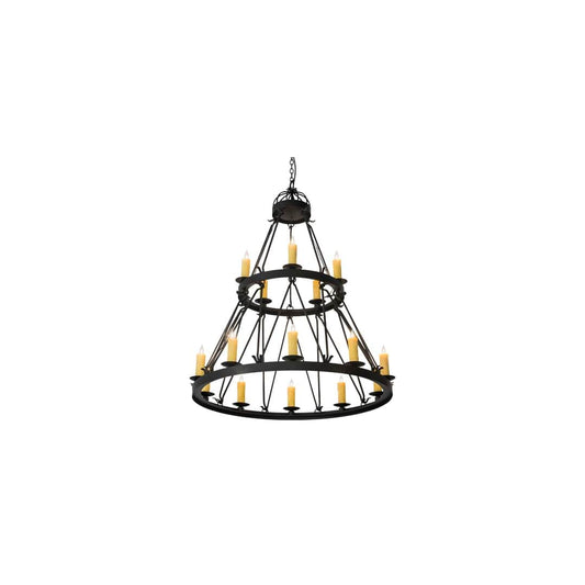 Lakeshore 15 Light 48" Wide Taper Candle Style Chandelier