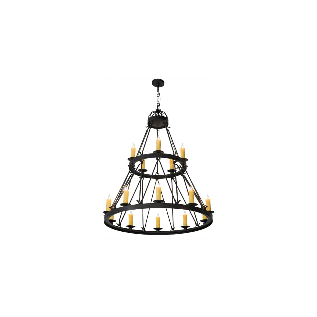 Lakeshore 15 Light 48" Wide Taper Candle Style Chandelier