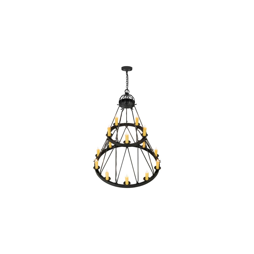 Lakeshore 15 Light 48" Wide Taper Candle Style Chandelier