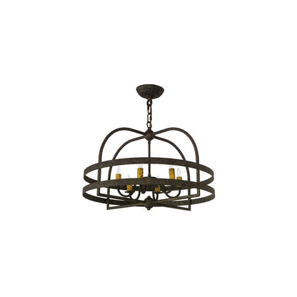 Aldari 6 Light 22" Wide Taper Candle Style Chandelier