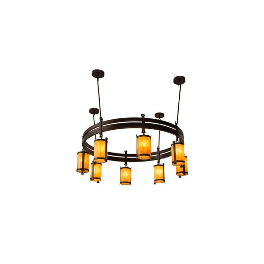Beartooth 8 Light 67" Wide Ring Chandelier