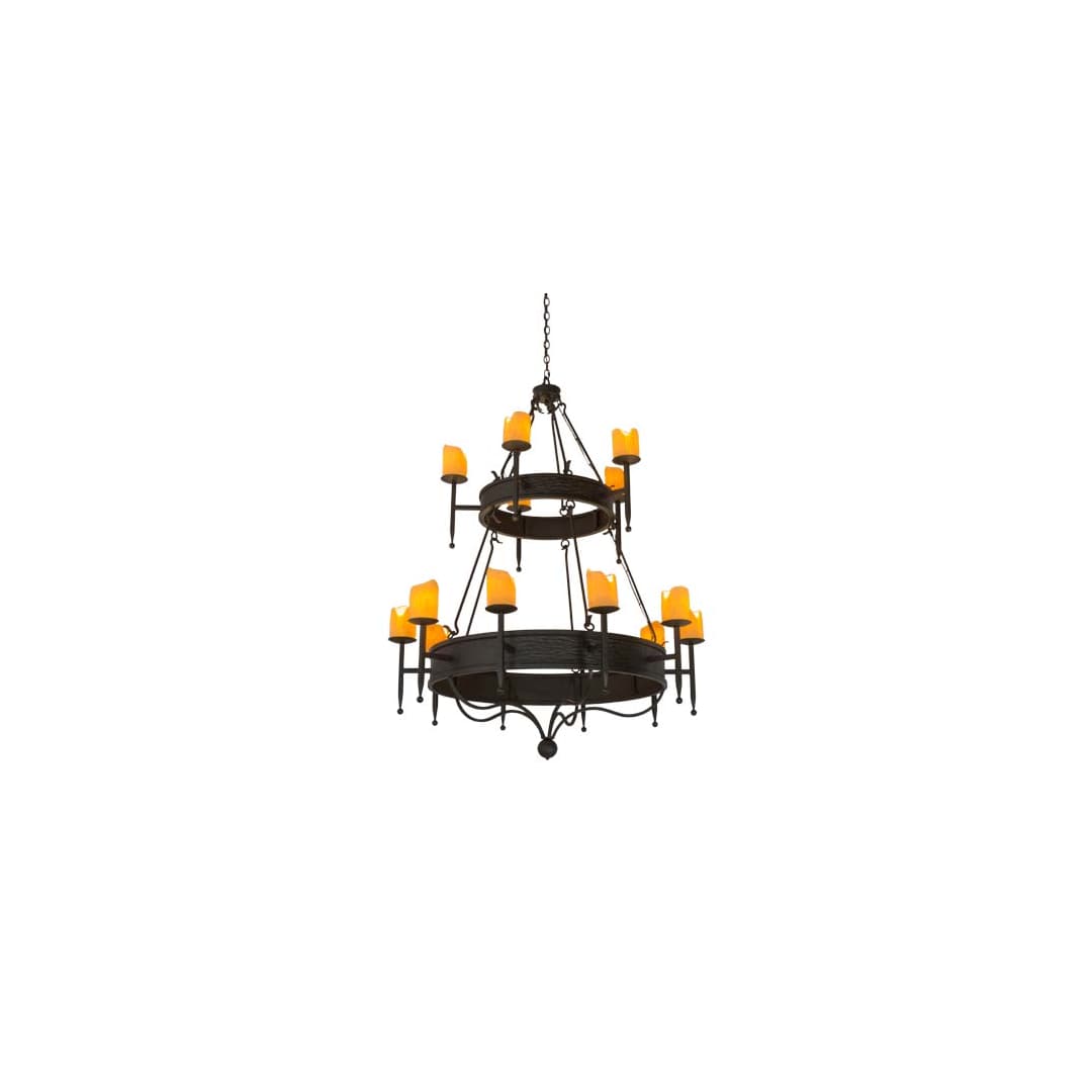 Marta 15 Light 51" Wide Ring Chandelier