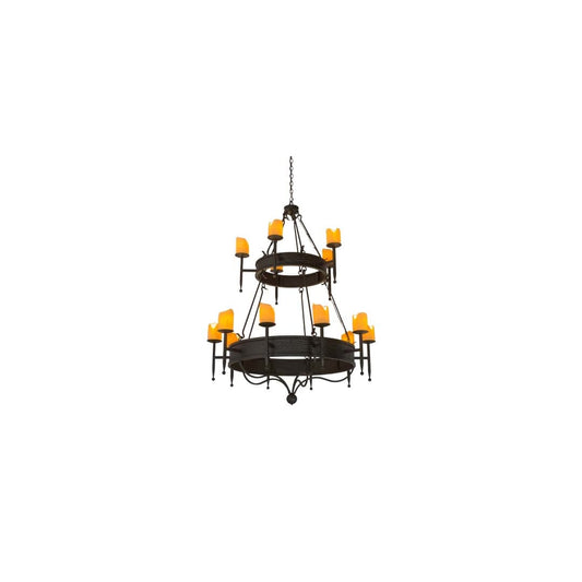 Marta 15 Light 51" Wide Ring Chandelier