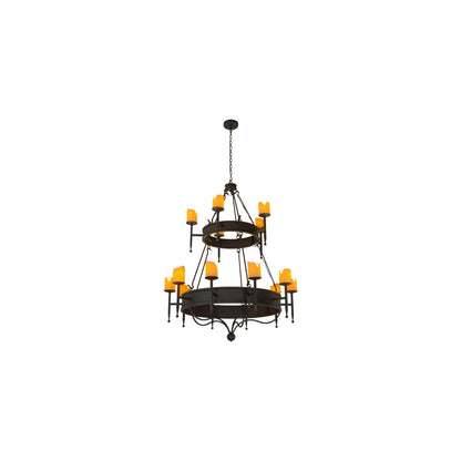 Marta 15 Light 51" Wide Ring Chandelier
