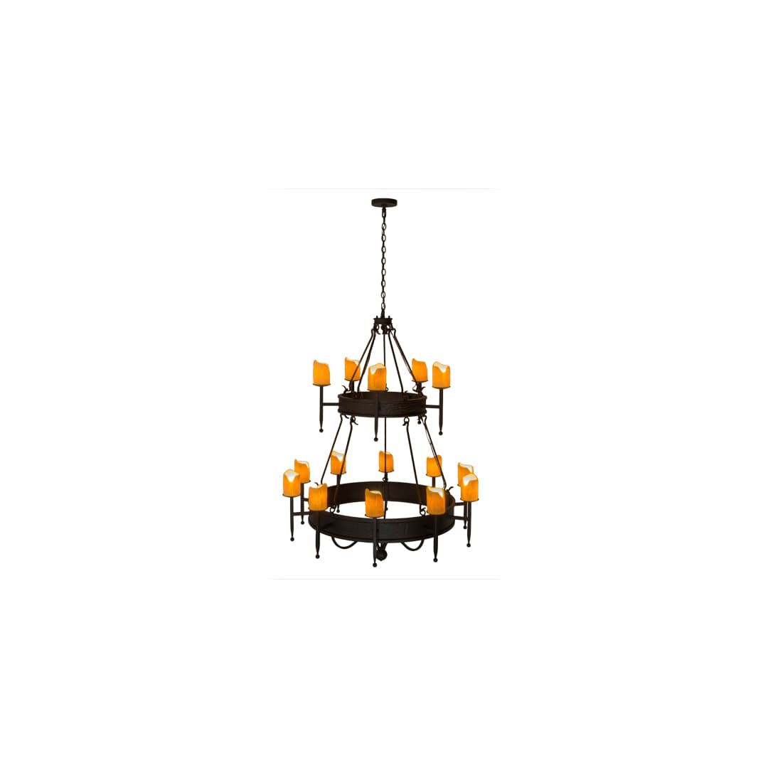 Marta 15 Light 51" Wide Ring Chandelier