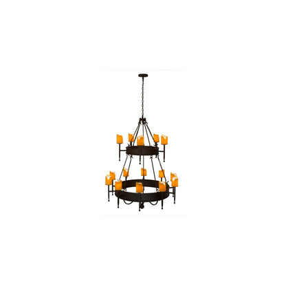 Marta 15 Light 51" Wide Ring Chandelier