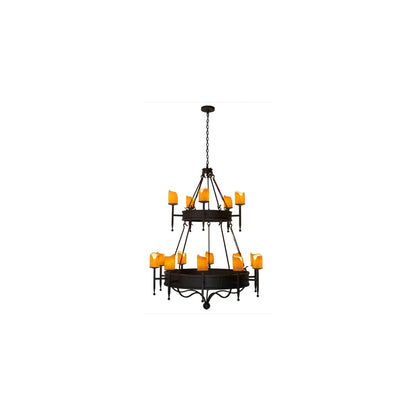 Marta 15 Light 51" Wide Ring Chandelier