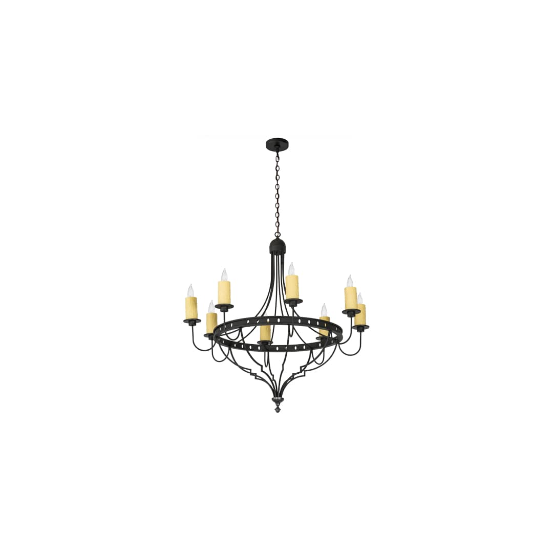 Bottini 8 Light 48" Wide Taper Candle Style Chandelier