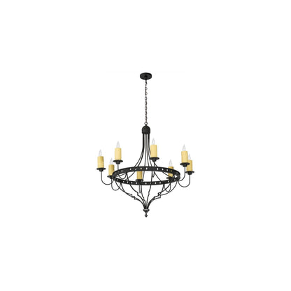 Bottini 8 Light 48" Wide Taper Candle Style Chandelier