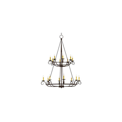 Estrella 16 Light 45" Wide Taper Candle Style Chandelier