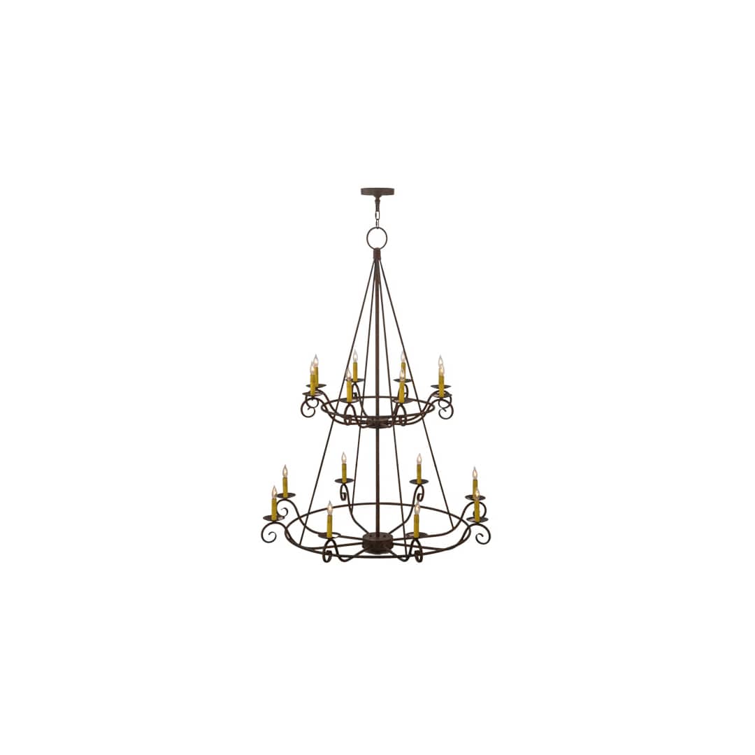 Estrella 16 Light 45" Wide Taper Candle Style Chandelier