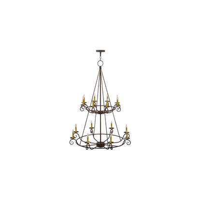 Estrella 16 Light 45" Wide Taper Candle Style Chandelier