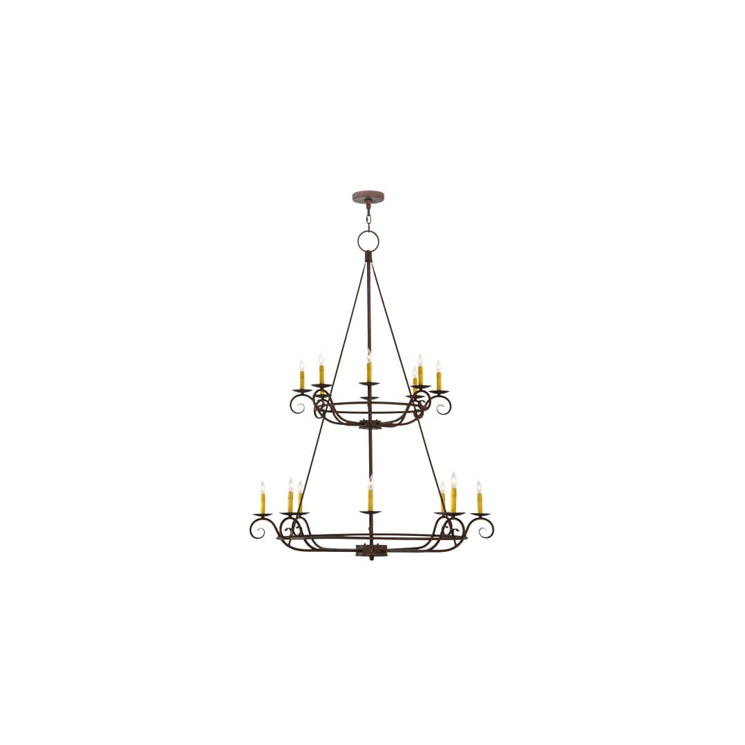 Estrella 16 Light 45" Wide Taper Candle Style Chandelier