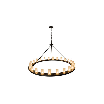 Loxley 24 Light 72" Wide Ring Chandelier
