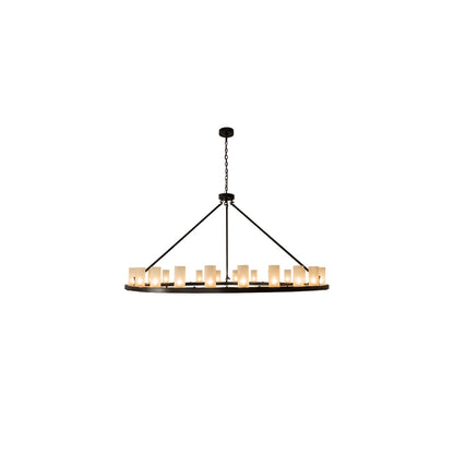 Loxley 24 Light 72" Wide Ring Chandelier