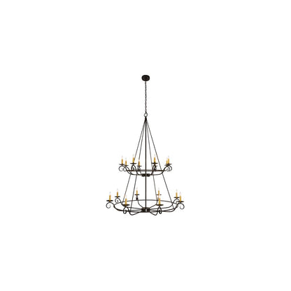 Estrella 16 Light 54" Wide Taper Candle Style Chandelier