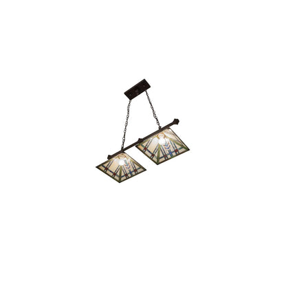 Prairie Wheat 2 Light 13" Wide Linear Pendant