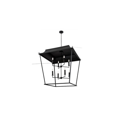 Bastille Omega 8 Light 61" Wide Taper Candle Pendant
