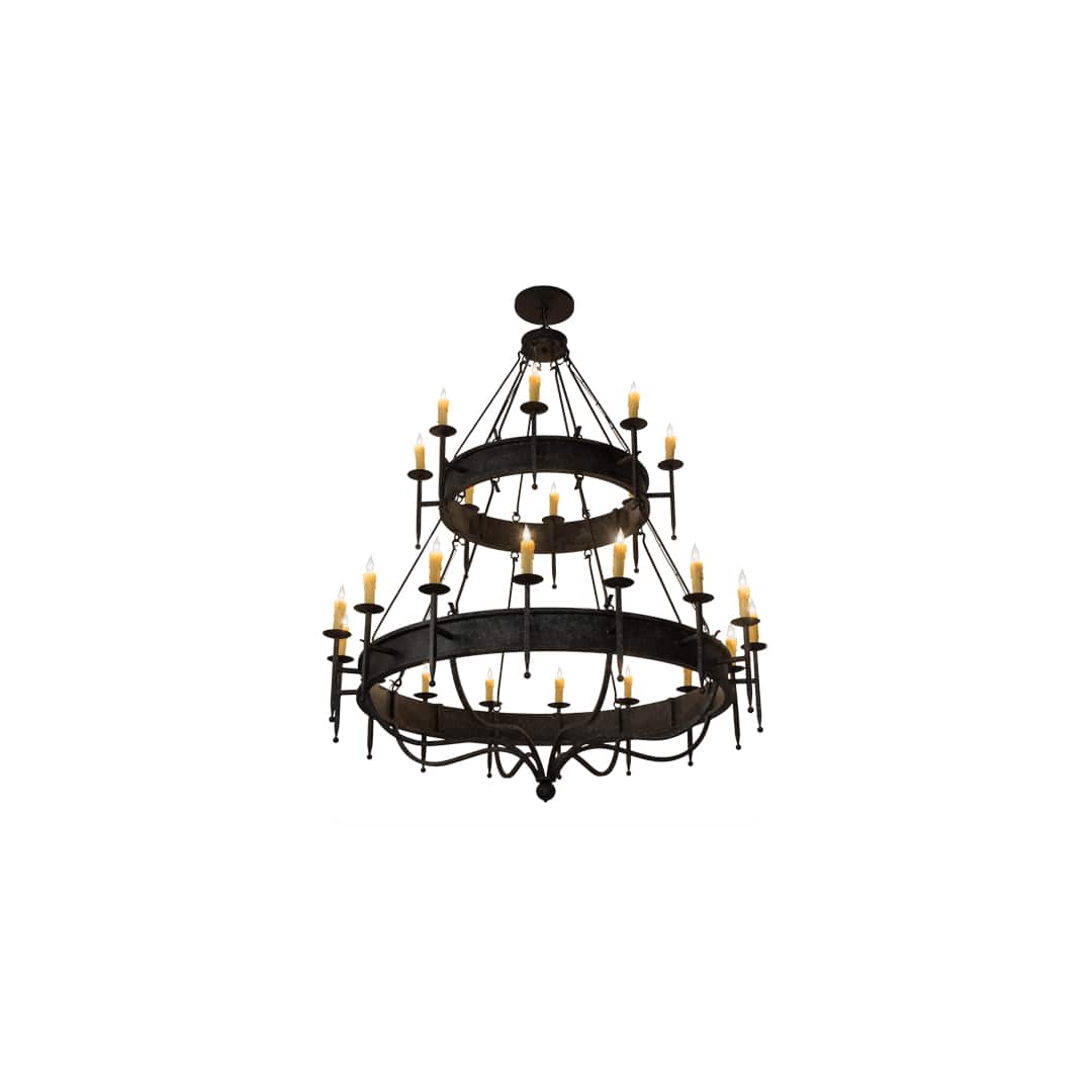 Marta 24 Light 72" Wide Taper Candle Style Chandelier