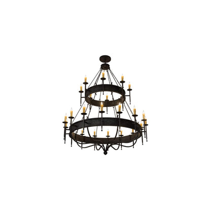Marta 24 Light 72" Wide Taper Candle Style Chandelier