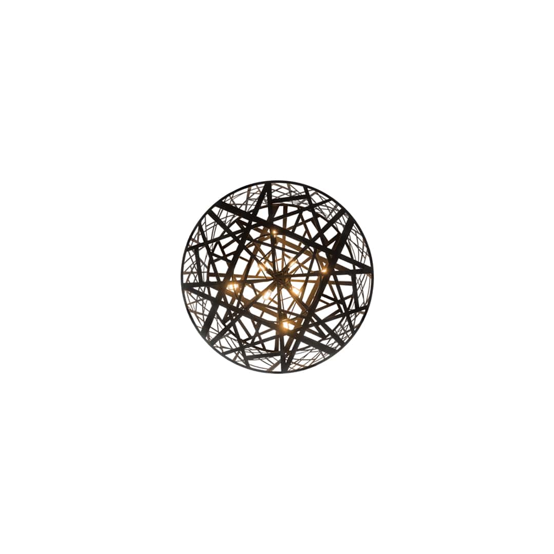 Birds Nest 8 Light 54" Wide Semi-Flush Drum Ceiling Fixture