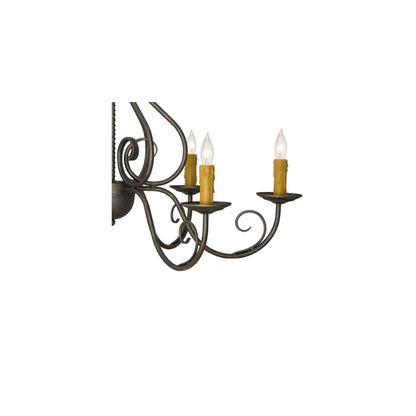 Jenna 6 Light 36" Wide Taper Candle Style Chandelier