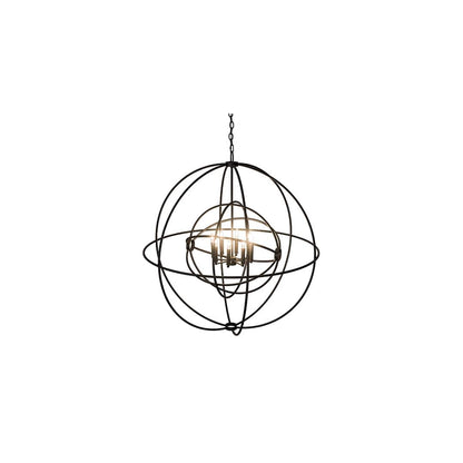 Atom Enerjisi 8 Light 43" Wide Taper Candle Style Chandelier