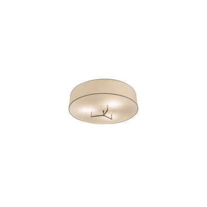 Cilindro Bahn 4 Light 36" Wide Semi-Flush Drum Ceiling Fixture