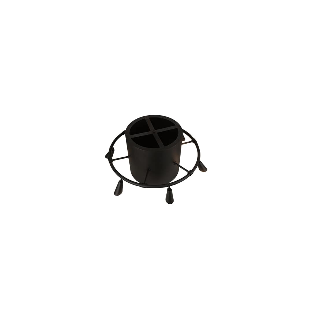 Column-Surround 6 Light 60" Wide Semi-Flush Ceiling Fixture