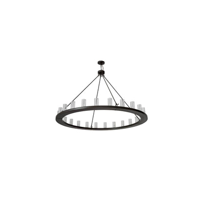 Loxley 24 Light 72" Wide Ring Chandelier