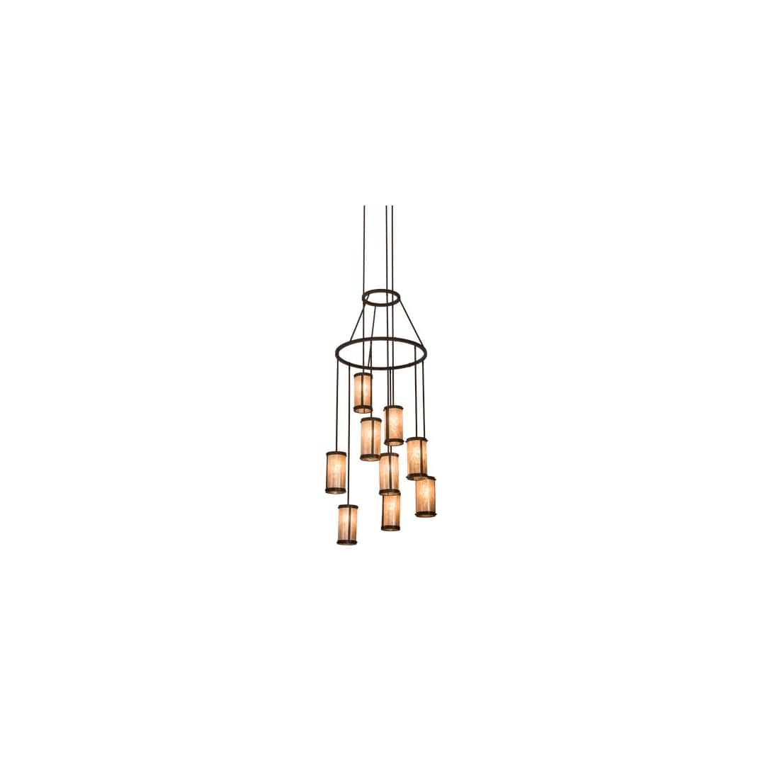 Cartier 9 Light 35" Wide Ring Chandelier