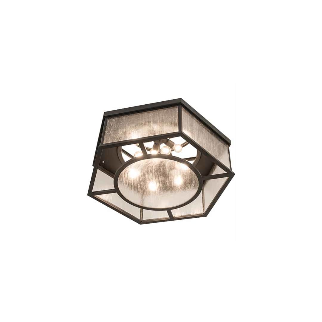 Chauncey 6 Light 36" Wide Flush Mount Drum Ceiling Fixture