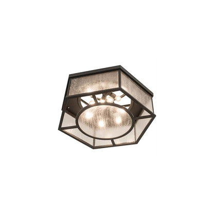 Chauncey 6 Light 36" Wide Flush Mount Drum Ceiling Fixture