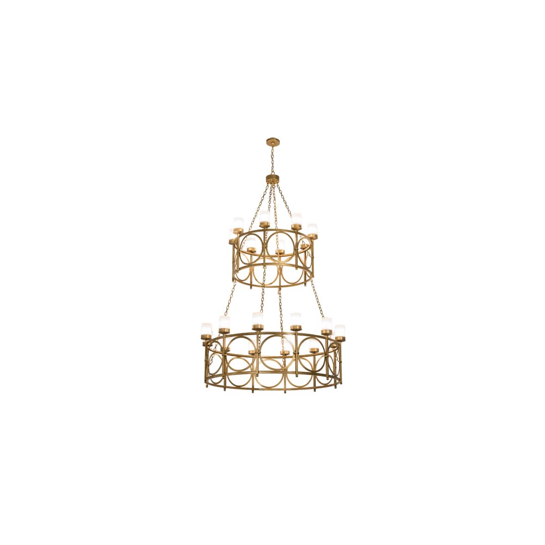 Porta 20 Light 60" Wide Ring Chandelier