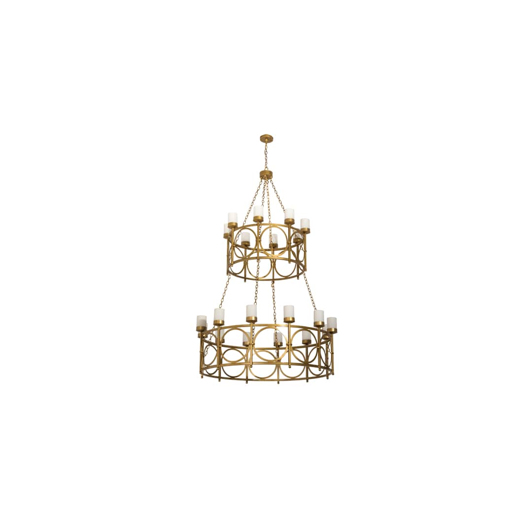 Porta 20 Light 60" Wide Ring Chandelier