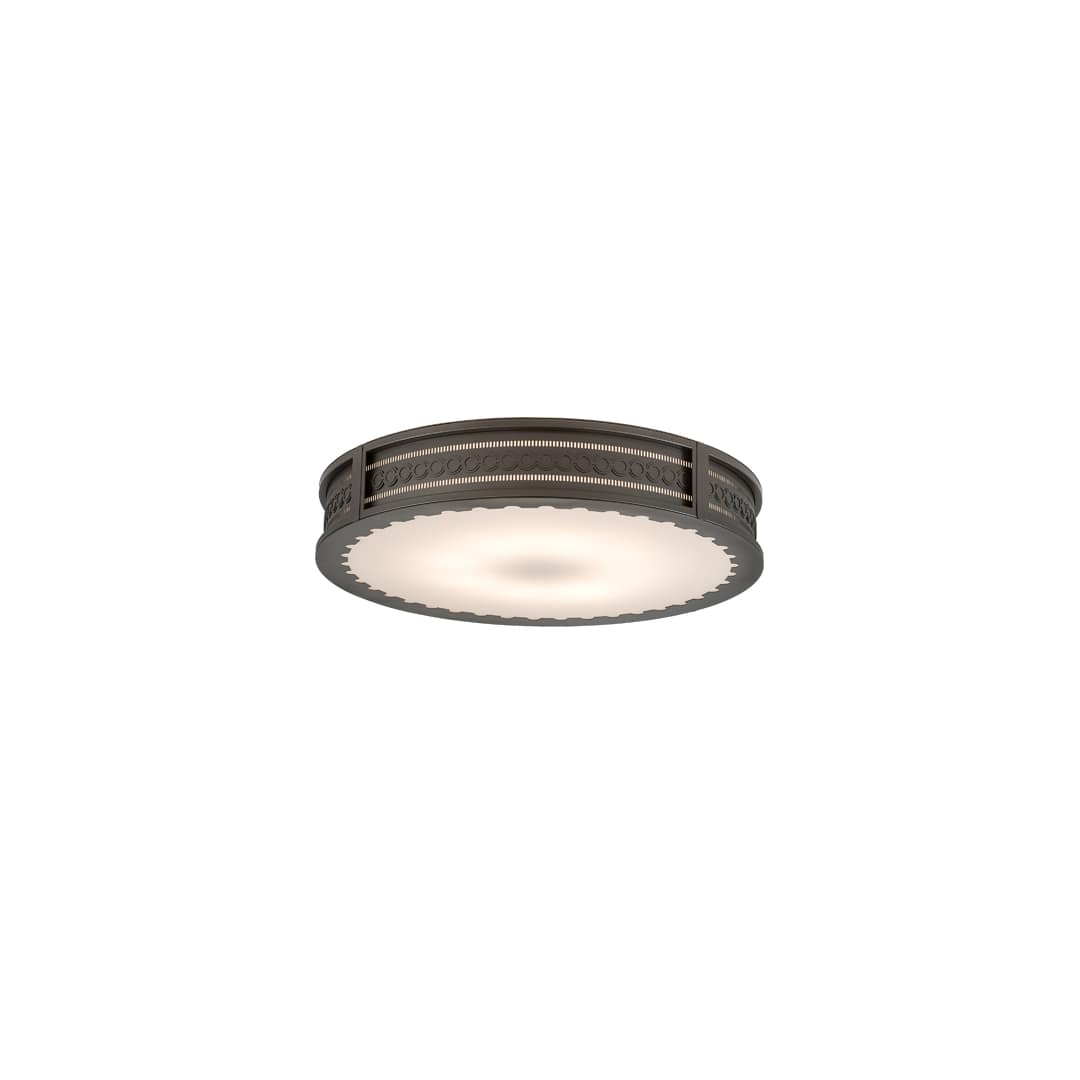 Cilindro Circleline 8 Light 42" Wide Semi-Flush Drum Ceiling Fixture
