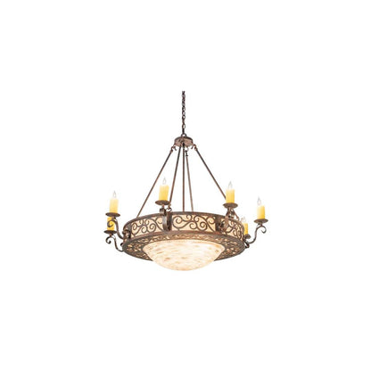Delano 10 Light 42" Wide Taper Candle Style Chandelier
