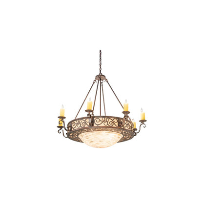 Delano 10 Light 42" Wide Taper Candle Style Chandelier