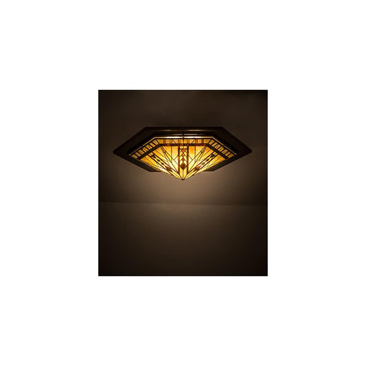 Sonoma 6 Light 36" Wide Flush Mount Ceiling Fixture - Bronze Finish