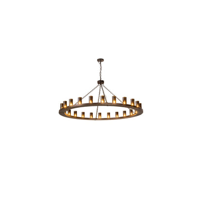 Loxley 24 Light 72" Wide Ring Chandelier