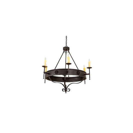 Lorenzo 6 Light 48" Wide Taper Candle Style Chandelier