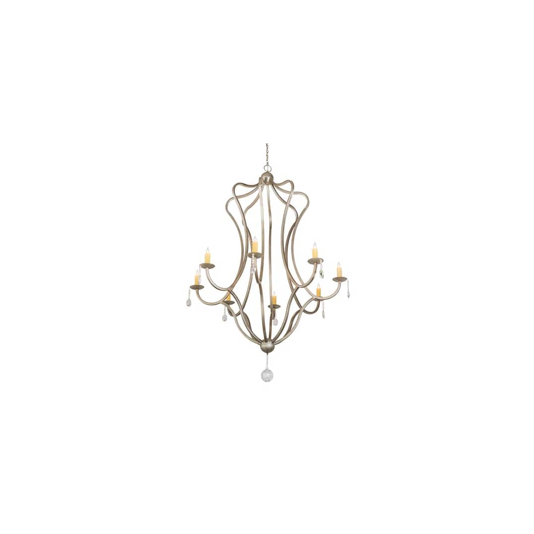 Lumierre 8 Light 68" Wide Crystal Candle Style Chandelier
