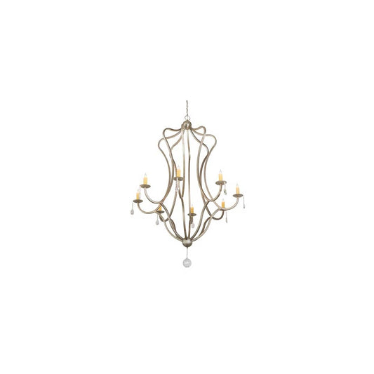 Lumierre 8 Light 68" Wide Crystal Candle Style Chandelier