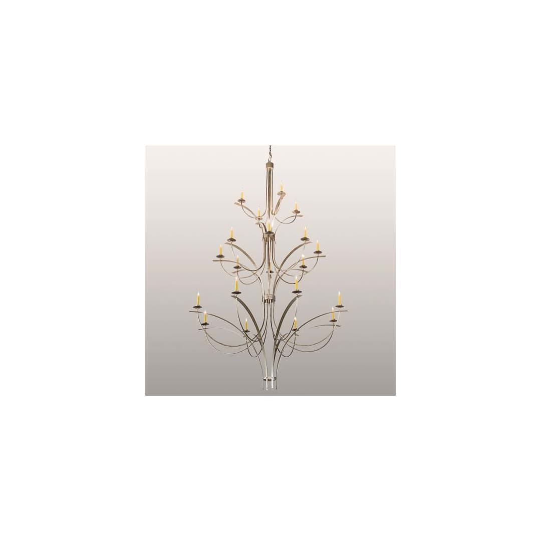 Corfe 20 Light 74" Wide Taper Candle Style Chandelier