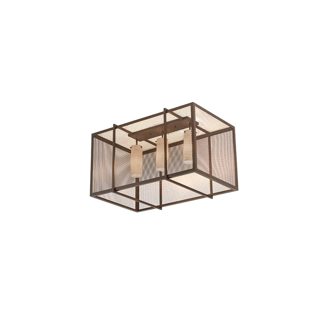 Kitzi Golpe 3 Light 32" Wide Flush Mount Ceiling Fixture