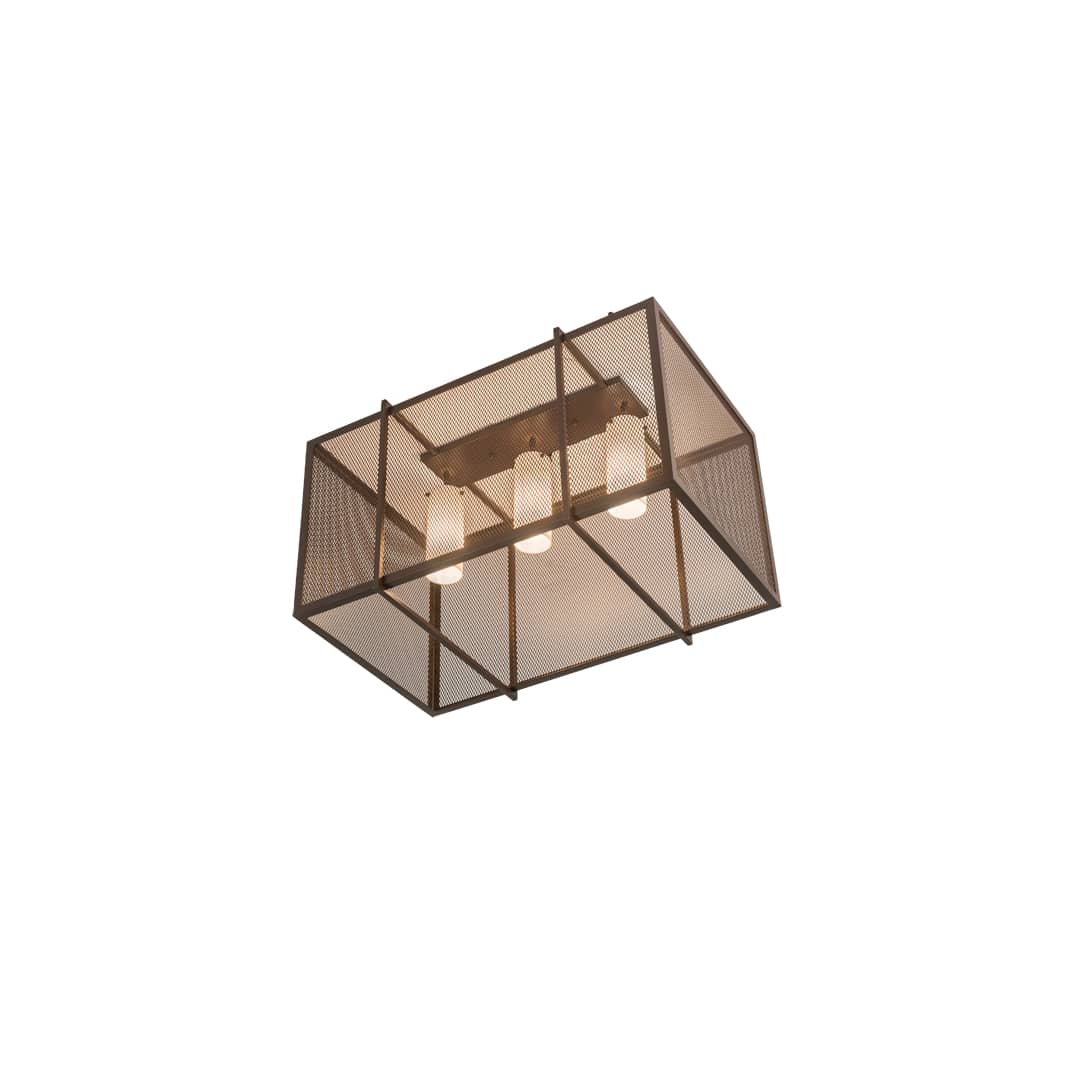 Kitzi Golpe 3 Light 32" Wide Flush Mount Ceiling Fixture